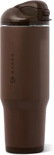 Vista 93 de HydroJug Ease2o - Botella de agua aislada de 24 onzas, tapa con popote y Duna