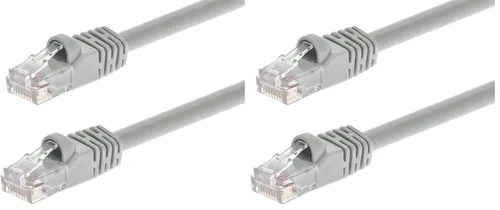 Vista 57 de Monoprice - Cable de red Ethernet Cat6 0.5 pies 24AWG 550MHz UTP de cobre desnudo, negro