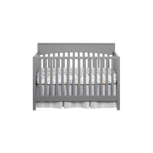 Vista 7 de Oxford Baby Harper - Cuna convertible 4 en 1, gris paloma, certificado GreenGuard Gold Gris (Dove Gray)