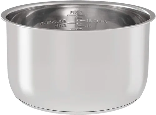 Vista 9 de Sicheer - Olla interior de acero inoxidable de repuesto, inserto y forro de accesorio compatible con Ninja Foodi de 4.7 litros