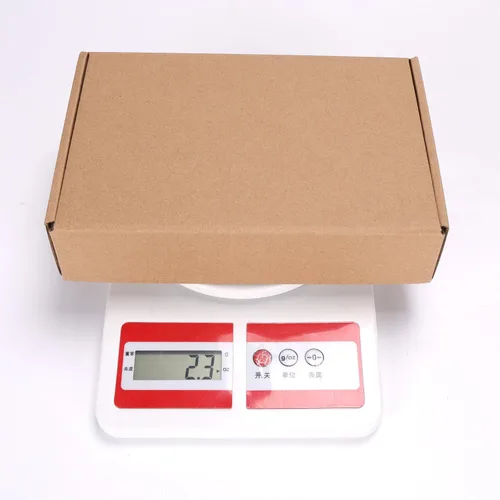 Vista 5 de Cajas de envío pequeñas de 9 x 6 x 2 pulgadas, juego de 6 cajas de Marrón