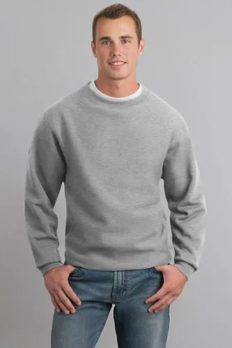Vista 4 de SPORT-TEK Sudadera unisex súper pesada con cuello redondo Athletic Heather