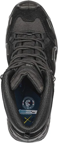 Vista 3 de RockRooster Walland KS735-KS737 - Botas de combate para hombre, suela de goma impermeable, botas de senderismo