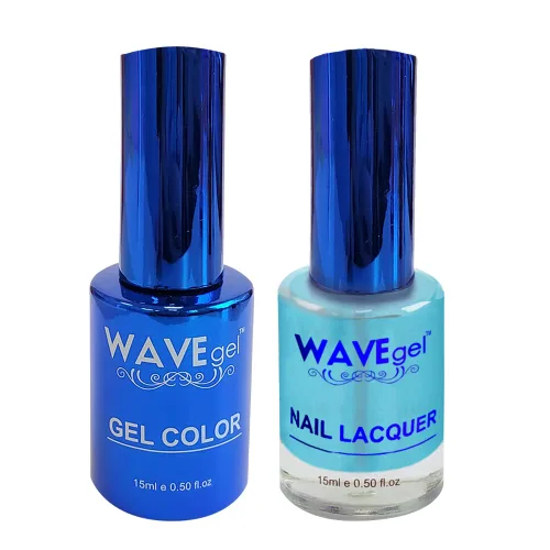 Vista 98 de WAVEGEL - Juego dúo de gel y esmalte de uñas a juego - Colección Royal - #001 ¡Blanco sobre blanco! I 0.5 onzas