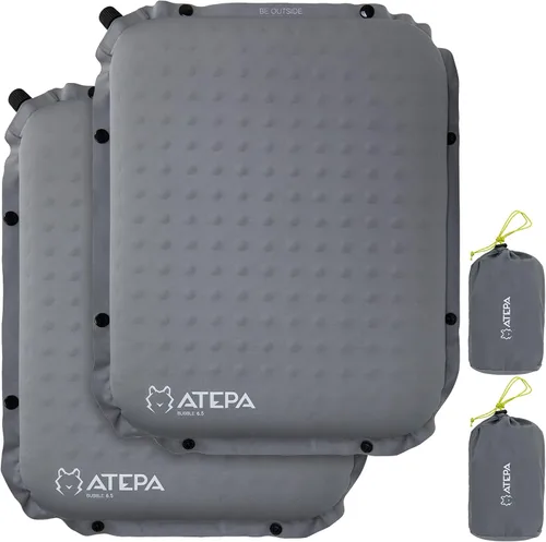 Vista 10 de ATEPA Cojín inflable para asiento 1 Pack - Gris