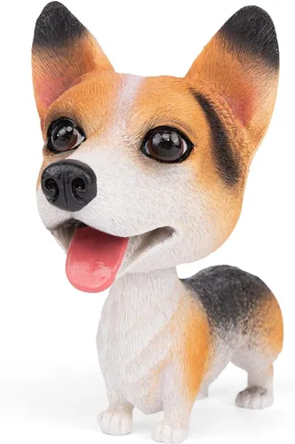 Vista 18 de Bobble Head - Perros para tablero de instrumentos de automóvil, lindas cabezas temblorosas, decoración de automóvil para cachorros (Chihuahua)