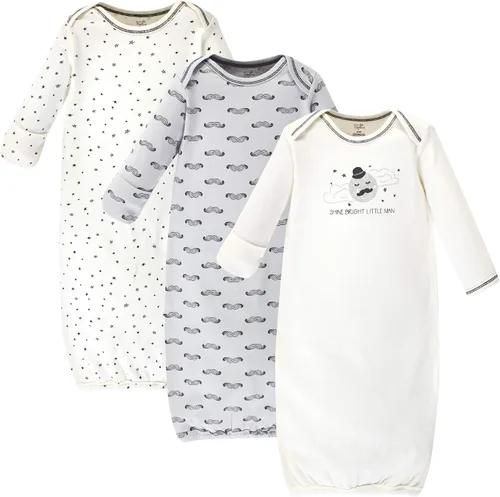 Vista 60 de Touched by Nature - Camisones unisex de algodón orgánico para bebé