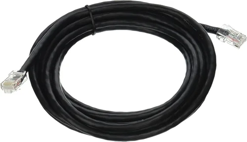 Vista 82 de C2G, cables Cat 6, parche de cables sin arranque, Negro