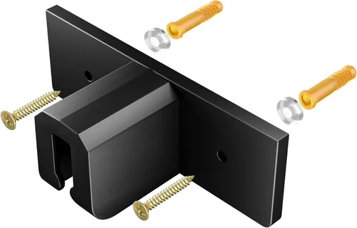 Vista 6 de FXW AuraSpace - Cerca acrílica para perros pequeños, para interiores, 24 pulgadas, 2 paneles, incluye 1 puerta y 1 panel, color negro