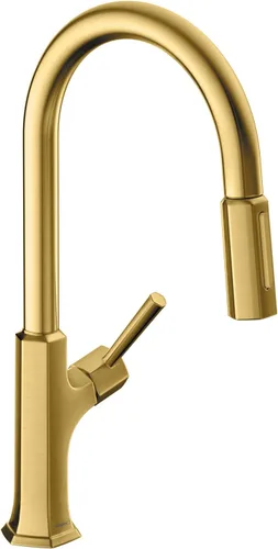 Vista 10 de hansgrohe Locarno 04855800 - Grifo de cocina de acero inoxidable con pulverizador extraíble, grifo para fregadero de cocina, óptica de acero