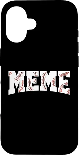 Vista 32 de Baseball Meme Grandma Gift for Grandon's Game Day Case for iPhone 17
