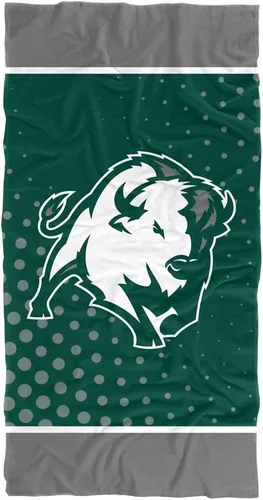 Vista 206 de LOGOVISION Manta Abilene Christian University, 30x60 Logo Dots CottonFront/PolyBackBeachTowel