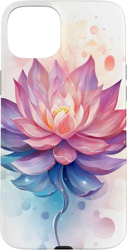 Vista 9 de Funda con ilustración de flor de loto para iPhone 17