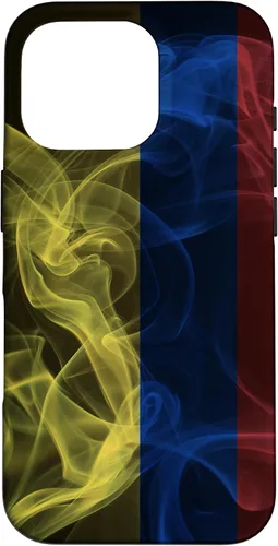 Vista 20 de Smoky Colombia Flag - Funda de orgullo colombiano para iPhone 17