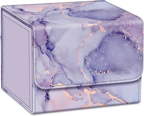 Vista 10 de CaseBot Caja de cartas compatible con MTG/TCG/CCG, funda magnética para tarjetas de juego de gran tamaño que se adapta a más de 180 tarjetas