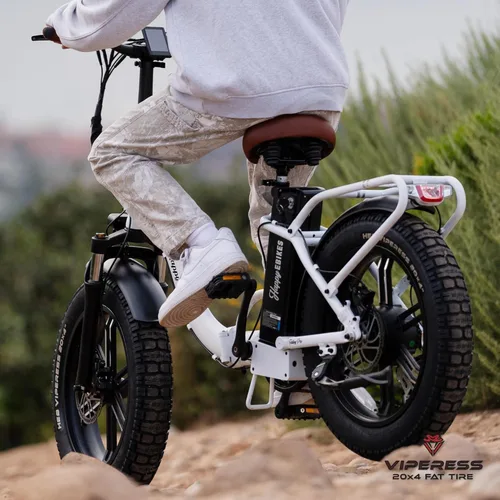 Vista 6 de HEB VIPERESS 26x4 and 20x4.0 Fat Tire - Puncture Resistant Ebike Tires, 20x4 Fat Bike Tire for Electric Bike, MTB, Heavy Duty, All Terrain Tire for