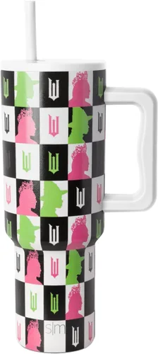Vista 8 de Simple Modern Wicked Signature Voyager Vaso térmico de café de viaje de 16 oz con tapa de 360° Regalos para mujeres y hombres Taza de café