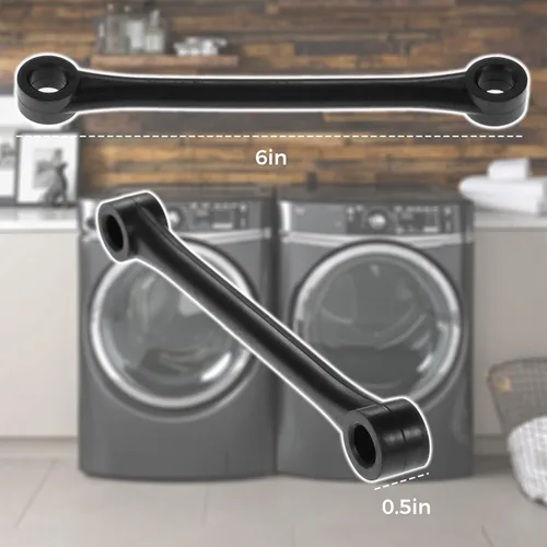 Vista 2 de 4 correas de amortiguación para arandela WH1X2727, repuesto para GE, Hotpoint Sustituye a WH1X10046 AP2044899 PS271100 WH01X10028 56121T4WW