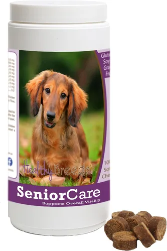 Vista 13 de Healthy Breeds Basset Hound Senior Dog Care Masticables suaves 100