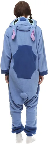 Vista 3 de MAJ&COS Pijama de animal para adultos, disfraz de cosplay de Halloween, unisex