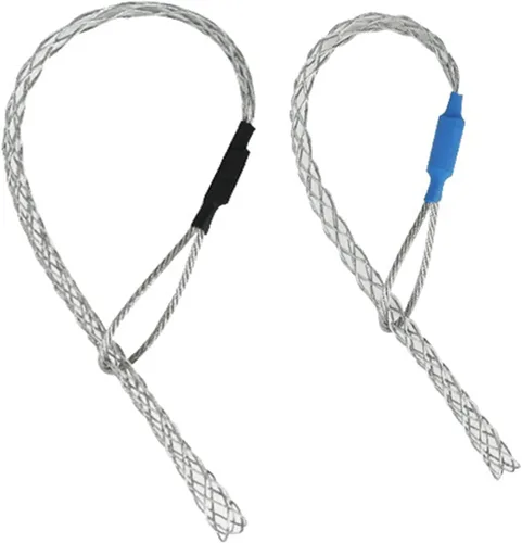 Vista 8 de Calcetines de extractor de cable de 0.472-0.591 in Calcetines de extractor de malla de alambre de agarre de malla de onda de cable de tracción