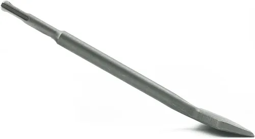 Vista 5 de SDS-Plus 3 pulgadas de ancho con manivela doblada en ángulo y cincel Thinset Scaling, SDS-Plus Shank Tile Removal Chisel Bit Thinset Raspador