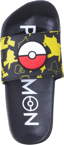 Vista 4 de Pokemon Sandalias Pikachu para niños, sandalias 3D sin cordones para playapiscina (niño pequeñoniño grande)