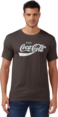Vista 9 de Coca-Cola Camiseta de manga corta Eighties Coke para hombre Athletic Heather