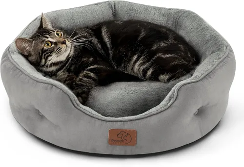 Vista 28 de Bedsure AeroFrost™ - Cama refrescante para perros pequeños, redonda