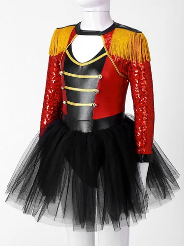 Vista 3 de JEATHA Disfraces steampunk de Halloween para niños, vestidos de princesa para niñas