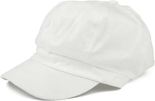 Vista 11 de Armycrew Gorra de periódico de gran tamaño 2XL ligera 100% algodón con parte trasera elástica Negro
