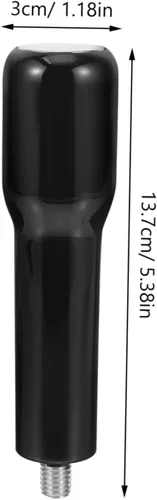 Vista 2 de Cafetera con mango para cafetera, kit de café automático, cafetera pequeña, filtro de taza, cafetera, cafetera, tetera, filtros de café, metal, negro