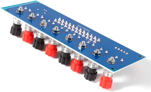 Vista 4 de AITRIP XH-M229 Fuente de alimentación de chasis de computadora de escritorio Placa de transferencia ATX Placa de toma de potencia de salida de 3 PZAS