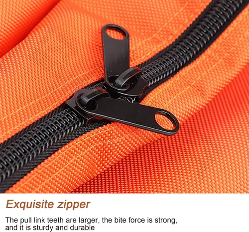 Vista 3 de Bolsa de espada de esgrima, bolsa de rodillo de esgrima, bolsa de rueda con barra de tiro para espada, sable y lámina, bolsa de esgrima portátil