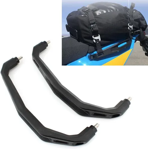 Vista 2 de Barra de agarre trasera para motocicleta para Yamaha Tenere 700 / XTZ 700 2019 2020-2022, negro