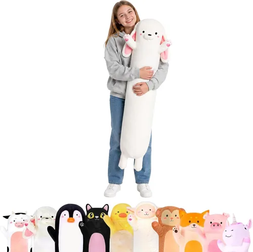 Vista 42 de Cuddle Paws Almohada corporal de felpa de oso para niños, juguete