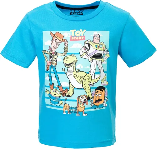 Vista 4 de Disney Lion King Pixar Toy Story - Camiseta sin mangas y pantalones cortos de Mickey Mouse Cars de 3 piezas