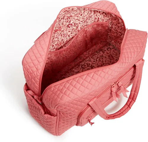 Vista 3 de Vera Bradley - Bolsa de viaje de fin de semana Weekender de algodón para mujer