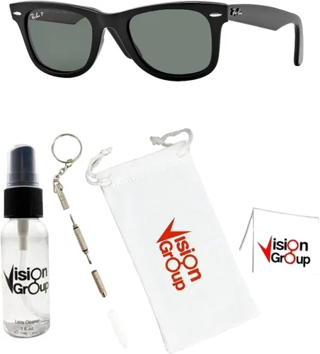 Vista 2 de Ray-Ban RB2140 - Lentes de sol Wayfarer originales paquete de accesorios Vision Group