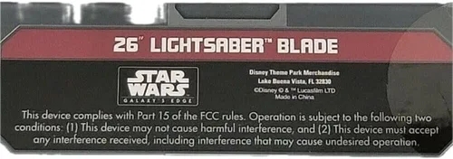 Vista 2 de Galaxy's Edge - Sable de luz del legado de Guerra de las Galaxias