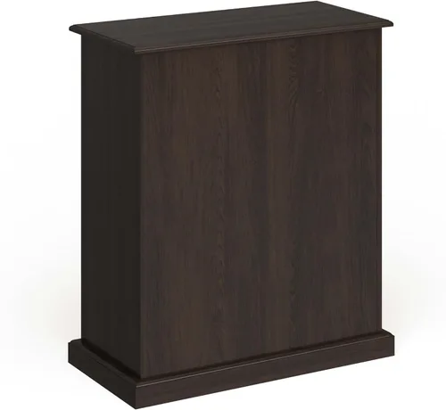 Vista 7 de Furniture of America Laires - Zapatero cerrado con 5 estantes, color espresso