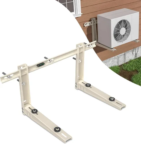 Vista 9 de Mini soporte de montaje en pared dividida exterior para sistema de calor 9000 a 36000 BTU