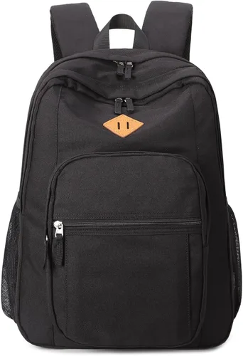 Vista 2 de Abshoo Classical Basic Mochila de viaje para escuela resistente al agua. Mochila escolar de espalda.