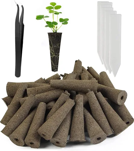 Vista 8 de Paquete de 30 esponjas de crecimiento, esponjas de repuesto para crecimiento de raíces, cápsulas de semillas compatibles con AeroGarden, kit