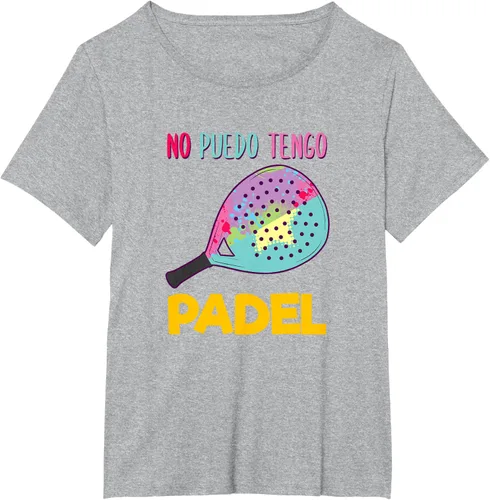 Vista 21 de Pala de pádel Pádel Pádel No Puedo Camiseta de Padel Tengo