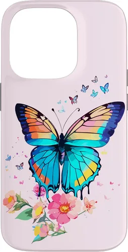Vista 17 de iPhone 16 Mariposa Hermosa Mariposas Coloridas Amante Entomólogo Caso