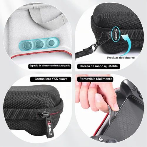 Vista 3 de RLSOCO Funda de transporte para GameSir G8 Plus MFi controlador de teléfono y GameSir G8 Plus/G8+ Bluetooth controlador de juegos móvil (solo funda)