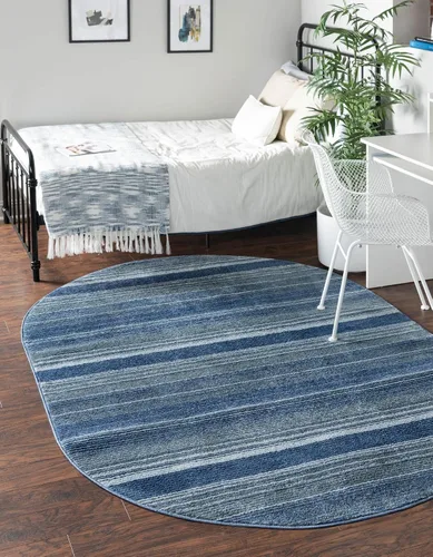Vista 6 de Unique Loom Gemstone Collection - Alfombra de área - Topacio (2' x 5' 11" corredor, marfil / marrón)