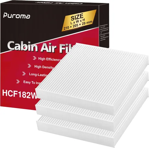 Vista 9 de Puroma Filtro de Aire de Cabina de Reemplazo para CP182, CF11182, Honda Civic, Clarity, CR-V, CR-Z, HR-V, Fit, Insight, Odyssey, Acura MDX, RDX