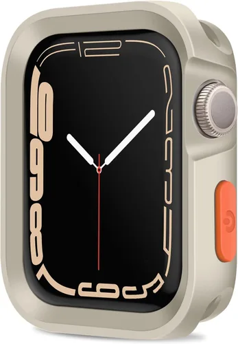 Vista 15 de Amizee Estuche Resistente Compatible con Apple Watch Series 9/8/7 41mm SE 3/2/1 Series 6/5/4 40mm, Funda Protectora de TPU Blanda a Prueba de Golpes